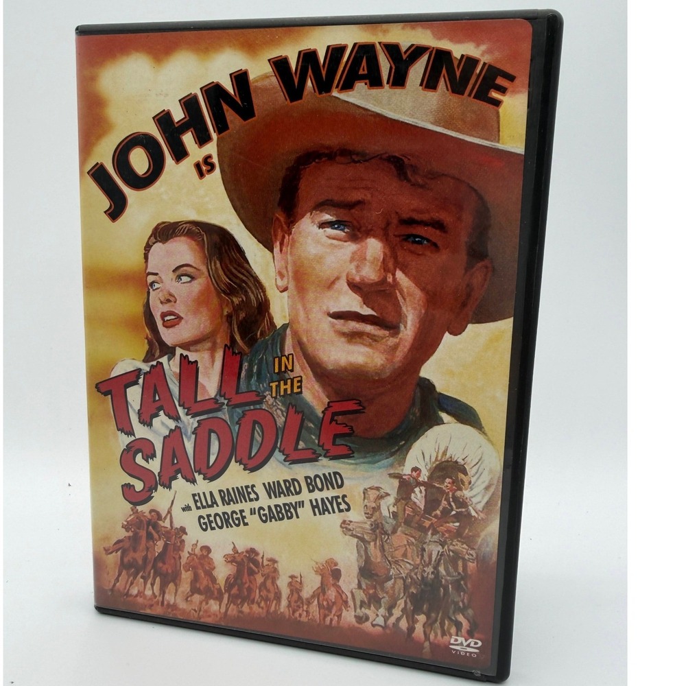 Tall in the Saddle DVD John Wayne Ella Raines Western Movie 1944 RKO Warner Bros
